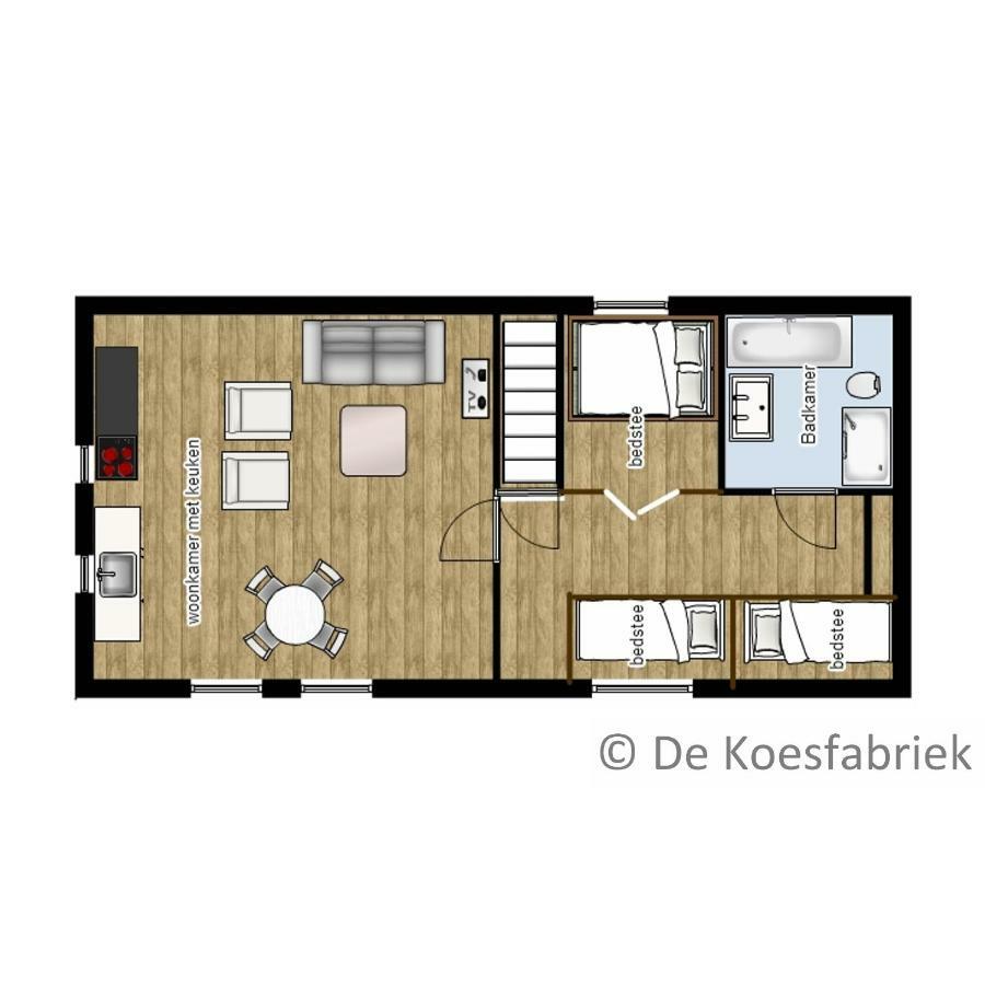 Appartement De Koesfabriek Centrum Dokkum Exteriör bild